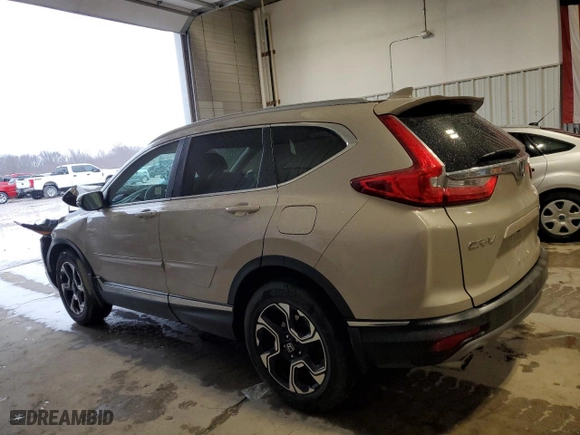 2018 Honda CR-V Touring with VIN 5J6RW2H97JL006179, listed as a Copart auction lot 47688415 with 34,476 mi miles and Salvage Title. Bid and sale history available at carsss.com. Image 2.