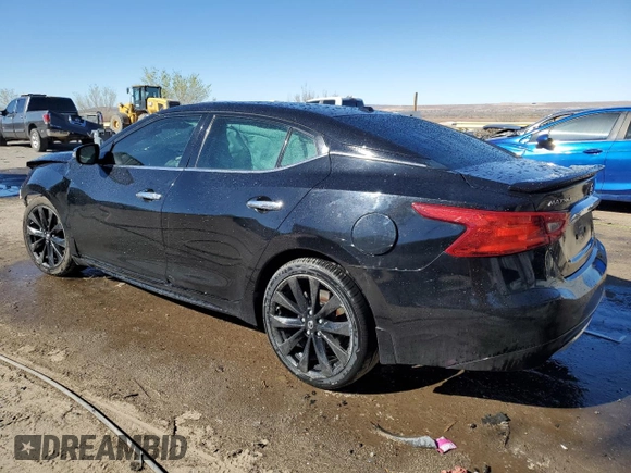 2017 Nissan Maxima SV с VIN 1N4AA6AP0HC388458, выставлен на аукционе Copart как лот 48597425 с пробегом 110 441 миль миль и Списание • Salvage title. История ставок и продаж доступна на DreamBid. Изображение 2.