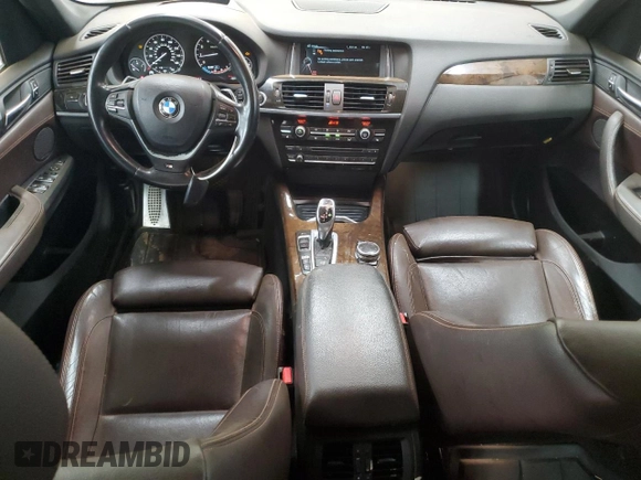 2015 BMW X3 xDrive28i z VIN 5UXWX9C50F0D53429, wystawiony jako Copart lot #53890205 z przebiegiem 116 713 mil mil oraz Szkoda całkowita • Salvage title. Historia ofert i sprzedaży dostępna na DreamBid. Obrazek 8.