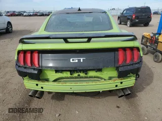 2020 Ford Mustang GT with VIN 1FA6P8CF2L5145624, listed as a Copart auction lot 48659495 with 80,888 mi miles and Salvage Title. Bid and sale history available at carsss.com. Image 6.