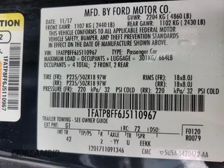 2018 Ford Mustang GT Premium with VIN 1FATP8FF6J5110967, listed as a Copart auction lot 85610744 with Not provided miles and Salvage title. Bid and sale history available at DreamBid. Image 12.