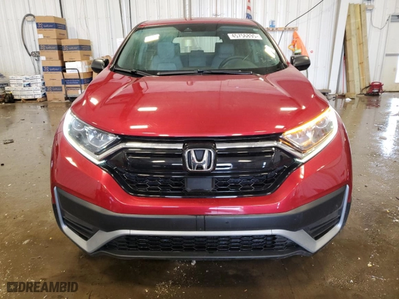 2020 Honda CR-V LX with VIN 5J6RW2H27LL004129, listed as a Copart auction lot 45756895 with 61,374 mi miles and Salvage Title. Bid and sale history available at carsss.com. Image 5.