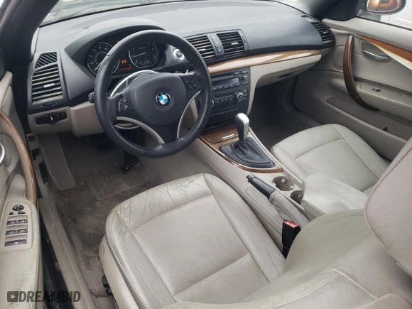 2009 BMW 1 Series 128i with VIN WBAUL73519VJ75377, listed as a Copart auction lot 45201845 with 180,663 mi miles and Salvage Title. Bid and sale history available at carsss.com. Image 8.