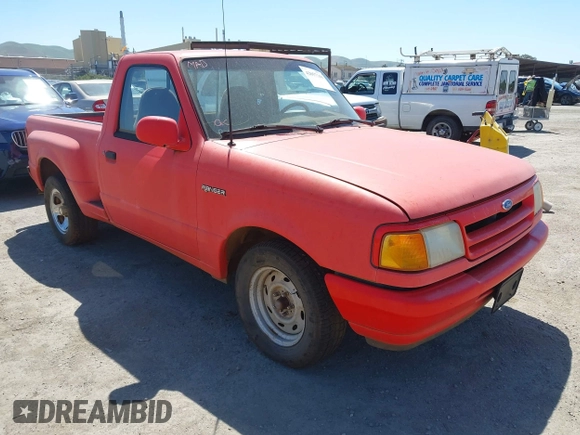 1994 Ford Ranger XL with VIN 1FTCR10U9RPB83978, listed as a IAAI auction lot 42057369 with 140,072 mi miles. Bid and sale history available at carsss.com. Image 1.