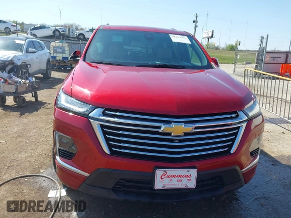 2023 Chevrolet Traverse Premier with VIN 1GNERKKW1PJ114299, listed as a IAAI auction lot 41963796 with 49,922 mi miles and . Bid and sale history available at DreamBid. Image 12.