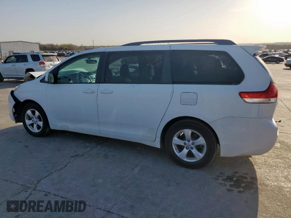 2011 Toyota Sienna LE AAS with VIN 5TDKK3DC5BS150985, listed as a Copart auction lot 49892115 with 122,246 mi miles and Salvage Title. Bid and sale history available at DreamBid. Image 2.
