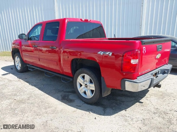 2008 Chevrolet Silverado 1500 LT w/1LT with VIN 2GCEK13J081286555, listed as a IAAI auction lot 42001279 with 195,990 mi miles. Bid and sale history available at carsss.com. Image 3.