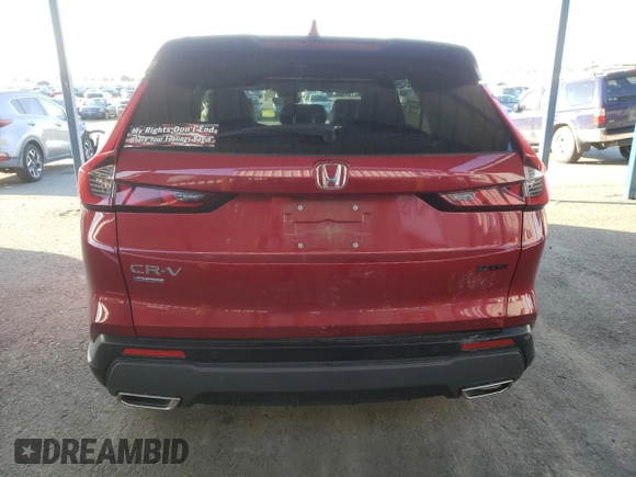 2024 Honda CR-V Sport-L with VIN 7FARS5H87RE023058, listed as a Copart auction lot 48722345 with 35,463 mi miles and Salvage Title. Bid and sale history available at DreamBid. Image 6.