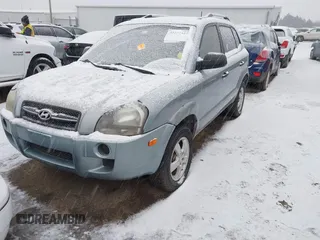 2007 Hyundai Tucson GLS with VIN KM8JM12B87U564202, listed as a IAAI auction lot 41277397 with 199,055 mi miles. Bid and sale history available at carsss.com. Image 2.