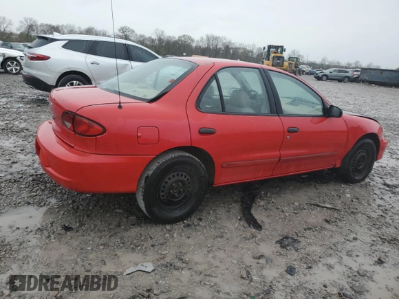 2002 Chevrolet Cavalier with VIN 1G1JC524827147582, listed as a Copart auction lot 57746834 with 116,407 mi miles and Salvage Title. Bid and sale history available at carsss.com. Image 3.