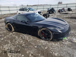 2012 Chevrolet Corvette Z16 Grand Sport 3LT with VIN 1G1YW2DW5C5101952, listed as a Copart auction lot 45984585 with 83,779 mi miles and Salvage title. Bid and sale history available at DreamBid. Image 4.