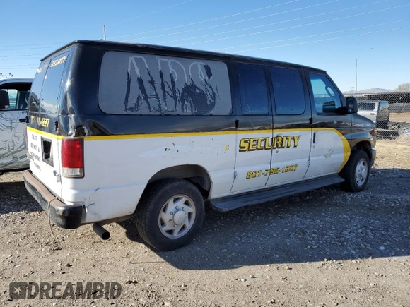 2008 Ford Econoline Passenger XL with VIN 1FBNE31L38DA10404, listed as a Copart auction lot 85155364 with 102,632 mi miles and Clean Title. Bid and sale history available at carsss.com. Image 3.