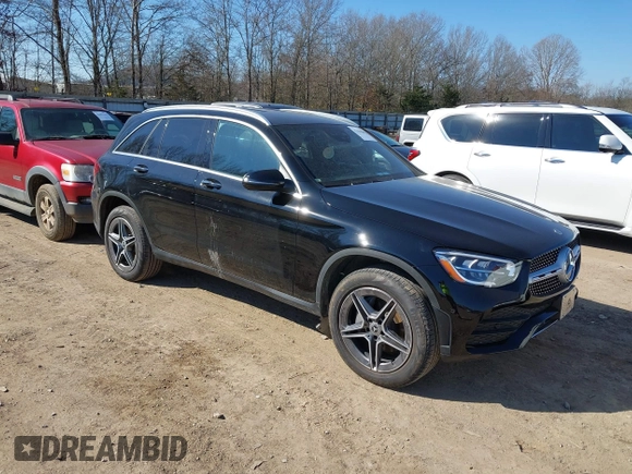 2021 Mercedes-Benz GLC 300 z VIN W1N0G8EB3MV307247, wystawiony jako IAAI lot #41654535 z przebiegiem 31 292 mil mil oraz . Historia ofert i sprzedaży dostępna na DreamBid. Obrazek 1.