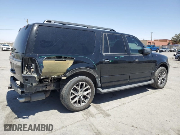 2017 Ford Expedition Max XLT with VIN 1FMJK1JT3HEA58675, listed as a Copart auction lot 51079865 with 183,636 mi miles and Salvage title. Bid and sale history available at DreamBid. Image 3.