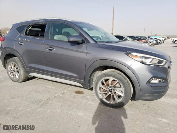 2018 Hyundai Tucson SEL with VIN KM8J3CA4XJU741759, listed as a Copart auction lot 48759825 with 82,679 mi miles and Salvage Title. Bid and sale history available at carsss.com. Image 4.