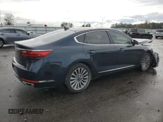 2017 Kia Cadenza Premium with VIN KNALC4J13H5091439, listed as a Copart auction lot 78693644 with 56,236 mi miles and Salvage Title. Bid and sale history available at carsss.com. Image 3.