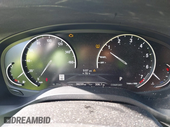 2021 BMW X3 sDrive30i z VIN 5UXTY3C02M9G80084, wystawiony jako IAAI lot #42077773 z przebiegiem 36 239 mil mil oraz . Historia ofert i sprzedaży dostępna na DreamBid. Obrazek 7.