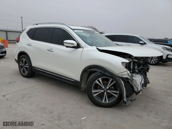 2017 Nissan Rogue SL with VIN 5N1AT2MT0HC886130, listed as a Copart auction lot 48375845 with 0 mi miles and Clean Title. Bid and sale history available at carsss.com. Image 4.