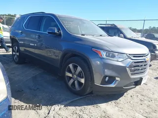 2019 Chevrolet Traverse LT Leather with VIN 1GNEVHKWXKJ320437, listed as a IAAI auction lot 41657356 with 73,161 mi miles. Bid and sale history available at carsss.com. Image 1.