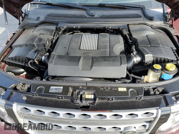 2016 Land Rover LR4 HSE with VIN SALAG2V60GA808256, listed as a Copart auction lot 53153125 with 54,287 mi miles and Salvage Title. Bid and sale history available at DreamBid. Image 14.