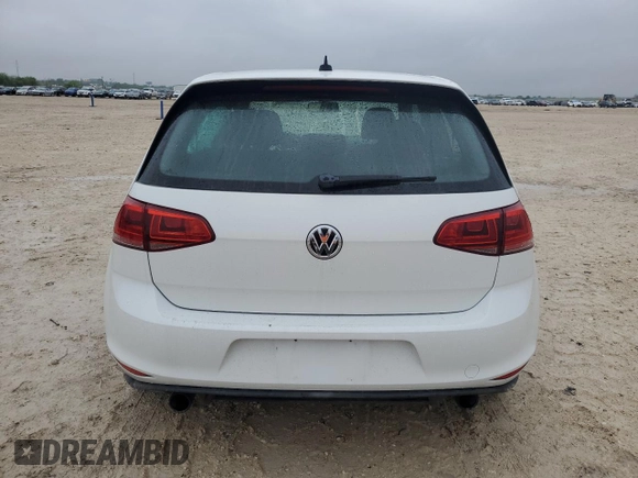 2016 Volkswagen GTI S with VIN 3VWY47AU0GM003440, listed as a Copart auction lot 51053775 with 79,954 mi miles and Salvage Title. Bid and sale history available at DreamBid. Image 6.