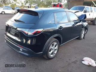 2023 Honda HR-V LX with VIN 3CZRZ1H32PM738790, listed as a IAAI auction lot 41873147 with 17,629 mi miles and . Bid and sale history available at DreamBid. Image 4.
