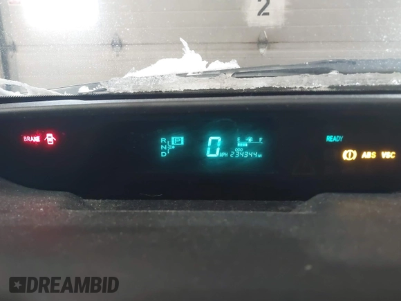 2006 Toyota Prius with VIN JTDKB20U167518524, listed as a IAAI auction lot 41582958 with 234,344 mi miles. Bid and sale history available at carsss.com. Image 7.