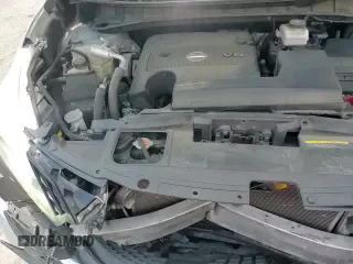 2017 Nissan Murano SL with VIN 5N1AZ2MGXHN191398, listed as a Copart auction lot 66371345 with 131,740 mi miles and Salvage title. Bid and sale history available at DreamBid. Image 16.