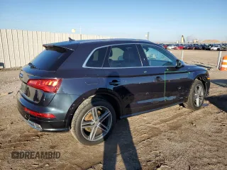 2019 Audi SQ5 Premium Plus with VIN WA1B4AFY5K2001775, listed as a Copart auction lot 80466204 with 120,337 mi miles and Salvage Title. Bid and sale history available at DreamBid. Image 3.