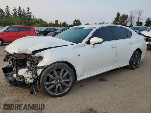 2013 Lexus GS 350 with VIN JTHCE1BL6D5016688, listed as a Copart auction lot 71495144 with 195,710 mi miles and Salvage Title. Bid and sale history available at carsss.com. Image 1.