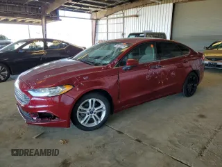 2018 Ford Fusion Hybrid SE with VIN 3FA6P0LUXJR173794, listed as a Copart auction lot 54798735 with 0 mi miles and Salvage Title. Bid and sale history available at carsss.com. Image 1.