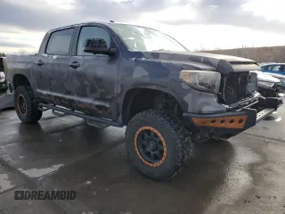 2016 Toyota Tundra 4WD Truck Platinum with VIN 5TFAW5F19GX537967, listed as a Copart auction lot 46597485 with 50,466 mi miles and Salvage Title. Bid and sale history available at carsss.com. Image 4.