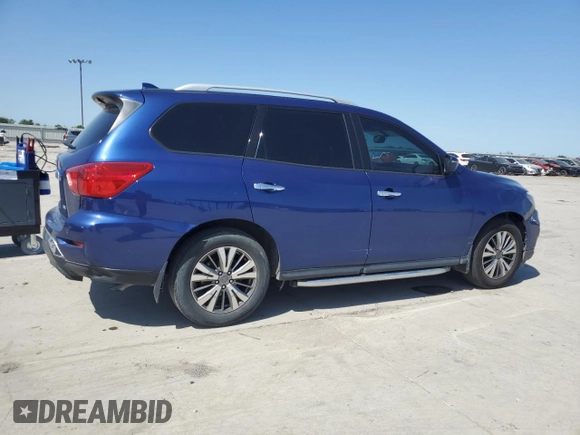 2019 Nissan Pathfinder S with VIN 5N1DR2MN2KC630849, listed as a Copart auction lot 52942745 with 232,431 mi miles and Clean title. Bid and sale history available at DreamBid. Image 3.