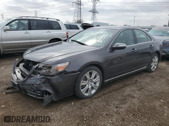 2010 Acura RL Technology z VIN JH4KB2F60AC001416, wystawiony jako Copart lot #52346565 z przebiegiem 110 530 mil mil oraz Szkoda całkowita • Salvage title. Historia ofert i sprzedaży dostępna na DreamBid. Obrazek 1.