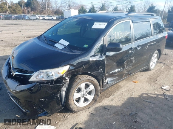 2018 Toyota Sienna LE Auto Access Seat с VIN 5TDKZ3DC8JS911678, выставлен на аукционе IAAI как лот 41136523 с пробегом 105 896 миль миль и . История ставок и продаж доступна на DreamBid. Изображение 17.