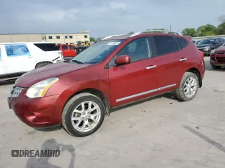 2013 Nissan Rogue S with VIN JN8AS5MT3DW008892, listed as a Copart auction lot 51486825 with 128,819 mi miles and Salvage Title. Bid and sale history available at carsss.com. Image 1.