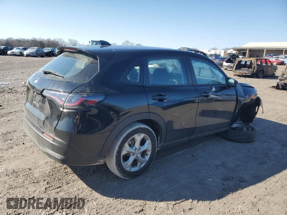 2024 Honda HR-V LX with VIN 3CZRZ1H30RM717858, listed as a Copart auction lot 42918895 with 54,768 mi miles and Salvage Title. Bid and sale history available at carsss.com. Image 3.