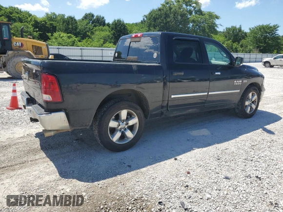 2017 Ram 1500 Big Horn with VIN 3C6RR6LT8HG789437, listed as a Copart auction lot 61106335 with 196,359 mi miles and Salvage title. Bid and sale history available at DreamBid. Image 3.