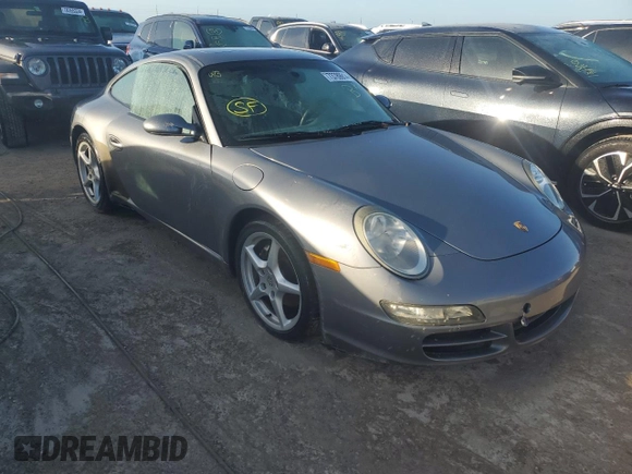 2006 Porsche 911 Carrera with VIN WP0AA29976S716891, listed as a Copart auction lot 73789914 with 0 mi miles and Non Repairable. Bid and sale history available at carsss.com. Image 4.
