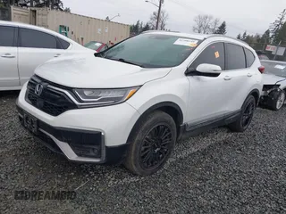 2022 Honda CR-V Touring with VIN 2HKRW2H93NH642517, listed as a IAAI auction lot 41708249 with 27,491 mi miles. Bid and sale history available at carsss.com. Image 2.