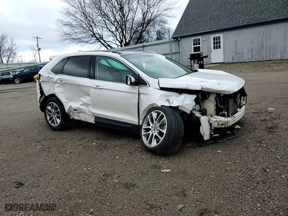 2015 Ford Edge Titanium with VIN 2FMTK4K84FBC31892, listed as a Copart auction lot 51131515 with 112,321 mi miles and Clean Title. Bid and sale history available at carsss.com. Image 11.