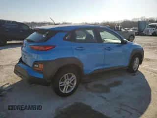 2019 Hyundai Kona SE with VIN KM8K1CAA7KU297886, listed as a Copart auction lot 48063155 with 105,208 mi miles and Salvage Title. Bid and sale history available at carsss.com. Image 3.
