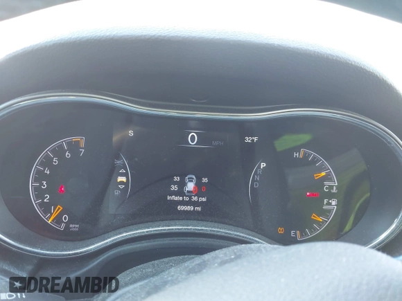 2018 Jeep Grand Cherokee Laredo E with VIN 1C4RJFAGXJC375588, listed as a IAAI auction lot 41406344 with 69,989 mi miles. Bid and sale history available at carsss.com. Image 7.