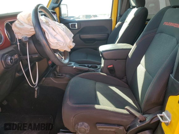 2020 Jeep Wrangler Rubicon with VIN 1C4HJXCG0LW183774, listed as a Copart auction lot 82626324 with Not provided miles and Salvage title. Bid and sale history available at DreamBid. Image 7.