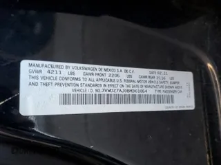 2011 Volkswagen Jetta SE z VIN 3VWDZ7AJ0BM361054, wystawiony jako Copart lot #56071815 z przebiegiem 164 406 mil mil oraz Szkoda całkowita • Salvage title. Historia ofert i sprzedaży dostępna na DreamBid. Obrazek 12.