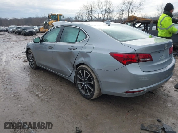 2017 Acura TLX V6 w/Technology Pkg with VIN 19UUB3F58HA001694, listed as a IAAI auction lot 41667703 with 85,959 mi miles. Bid and sale history available at carsss.com. Image 3.