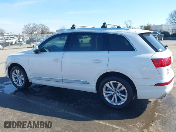 2017 Audi Q7 Premium Plus with VIN WA1LHAF71HD049724, listed as a IAAI auction lot 41405955 with 117,741 mi miles and . Bid and sale history available at DreamBid. Image 14.