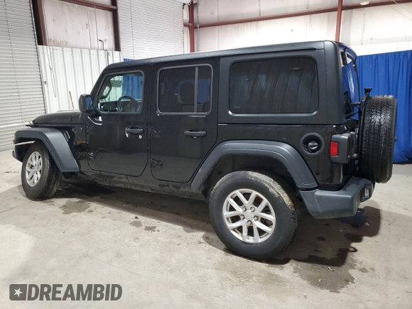 2023 Jeep Wrangler Sport S with VIN 1C4HJXDN6PW702300, listed as a Copart auction lot 48581595 with 41,857 mi miles and Clean Title. Bid and sale history available at DreamBid. Image 2.