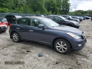 2008 Infiniti EX Journey with VIN JNKAJ09F78M353850, listed as a Copart auction lot 58325364 with 134,594 mi miles and Salvage Title. Bid and sale history available at carsss.com. Image 4.