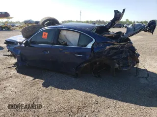 2017 Infiniti Q50 Red Sport 400 with VIN JN1FV7AR9HM871813, listed as a Copart auction lot 58239144 with 0 mi miles and Salvage Title. Bid and sale history available at carsss.com. Image 2.